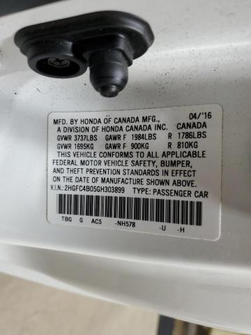 2016 HONDA CIVIC LX - 2HGFC4B05GH303899