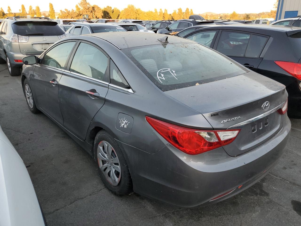 Lot #3055287340 2011 HYUNDAI SONATA GLS