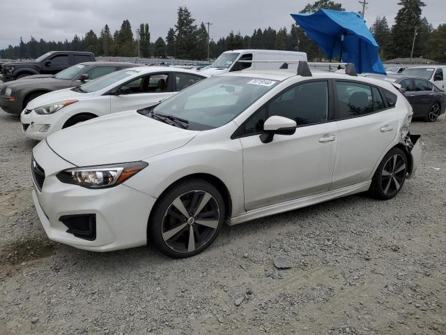 SUBARU IMPREZA SP 2018 white  gas 4S3GTAK67J1740315 photo #1