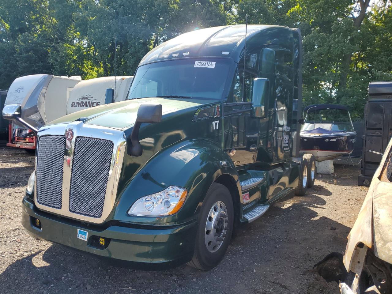 Lot #2876331815 2019 KENWORTH CONSTRUCTI