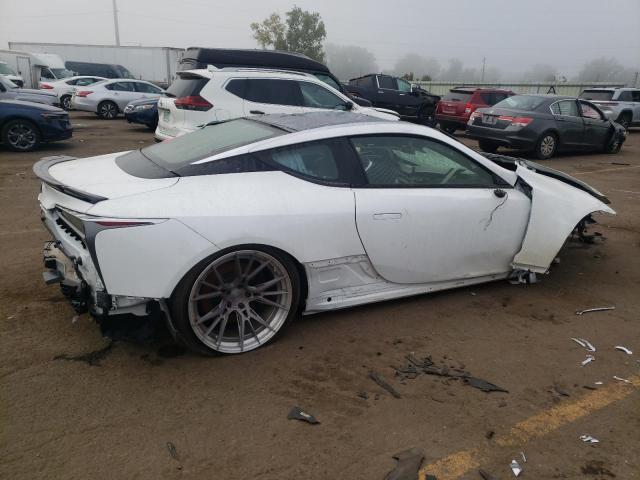 LEXUS LC 500 2018 white  gas JTHHP5AY9JA000511 photo #4