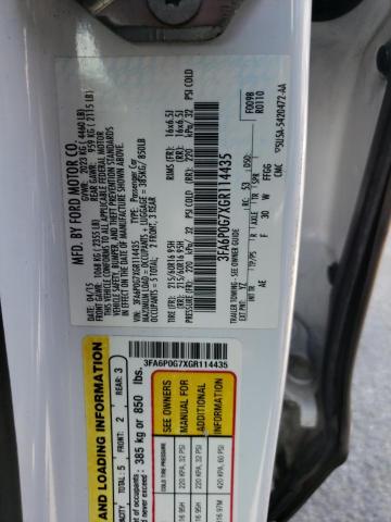 2016 FORD FUSION S - 3FA6P0G7XGR114435