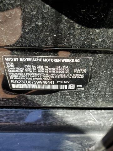 2025 BMW X5 XDRIVE4 5UX23EU07S9W48441  70822034