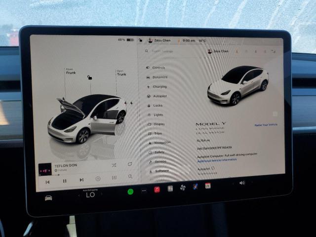 2023 TESLA MODEL Y - 7SAYGDEE7PF765439