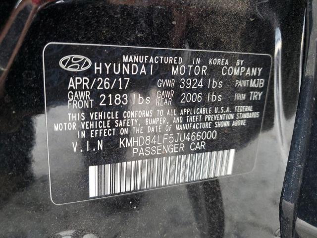 2018 HYUNDAI ELANTRA SE - KMHD84LF5JU466000