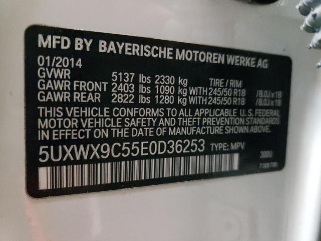 VIN 5UXWX9C55E0D36253 2014 BMW X3, Xdrive28I no.13