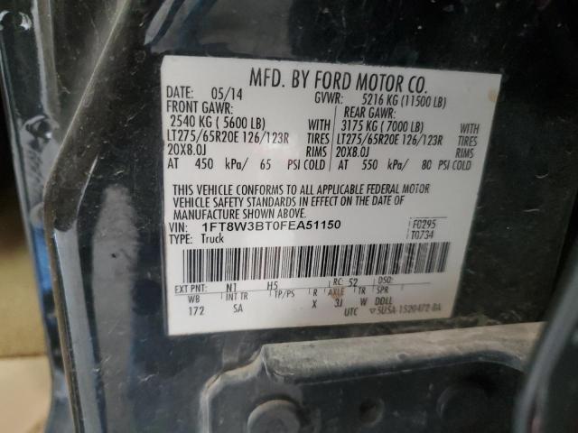 2015 FORD F350 SUPER - 1FT8W3BT0FEA51150