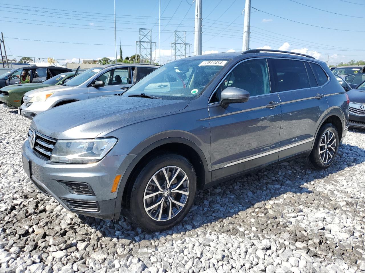 Lot #2989202695 2020 VOLKSWAGEN TIGUAN SE