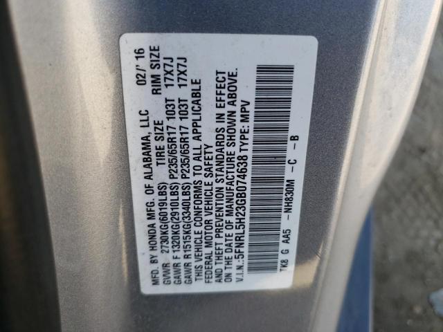 2016 HONDA ODYSSEY LX - 5FNRL5H23GB074638