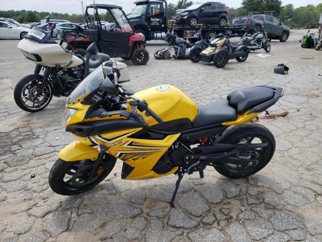 YAMAHA FZ6 R 2009 yellow  gas JYARJ18EX9A002271 photo #4