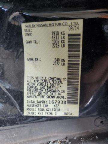 2015 NISSAN ALTIMA 2.5 - 1N4AL3AP8FC167938