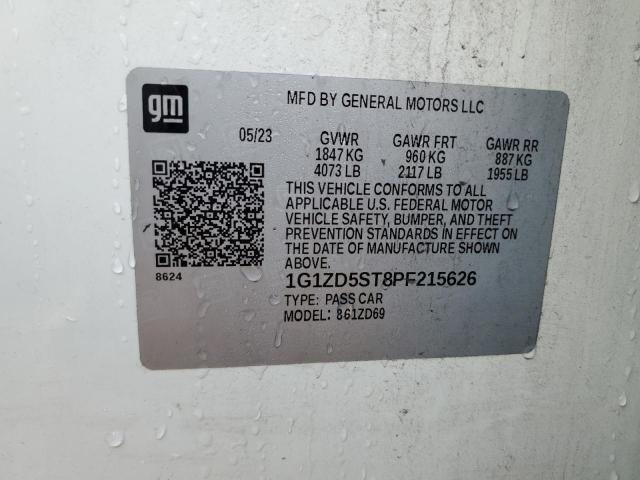 2023 CHEVROLET MALIBU LT - 1G1ZD5ST8PF215626