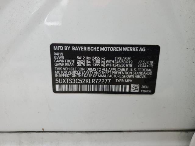 2019 BMW X3 XDRIVEM - 5UXTS3C52KLR72277