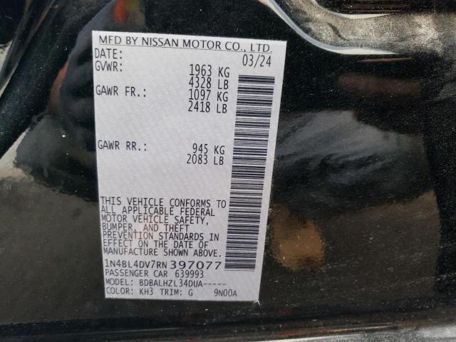 2024 NISSAN ALTIMA SV 1N4BL4DV7RN397077  71440824