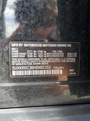 2017 BMW X5 XDRIVE3 - 5UXKR0C36H0X82352