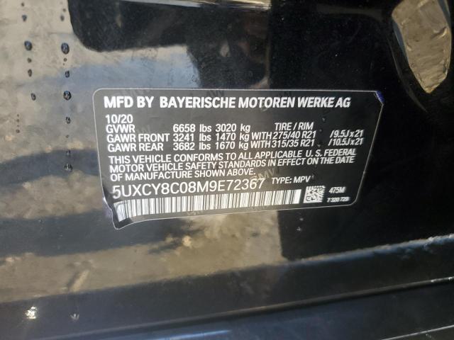 2021 BMW X6 M50I - 5UXCY8C08M9E72367
