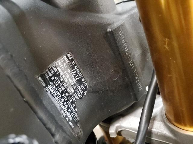 2013 KAWASAKI ZX636 E - JKBZXJE10DA004890