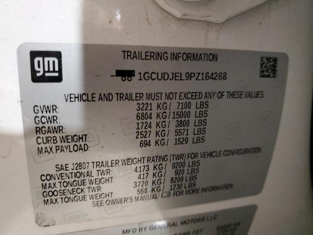 2023 CHEVROLET SILVERADO - 1GCUDJEL9PZ164268