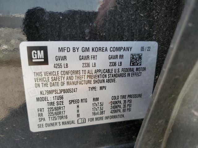 2023 CHEVROLET TRAILBLAZE - KL79MPSL3PB005247