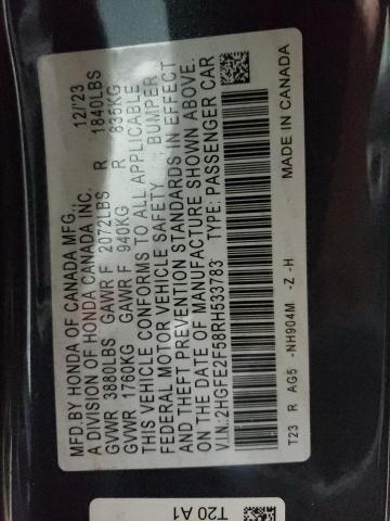 2024 HONDA CIVIC SPOR - 2HGFE2F58RH533783