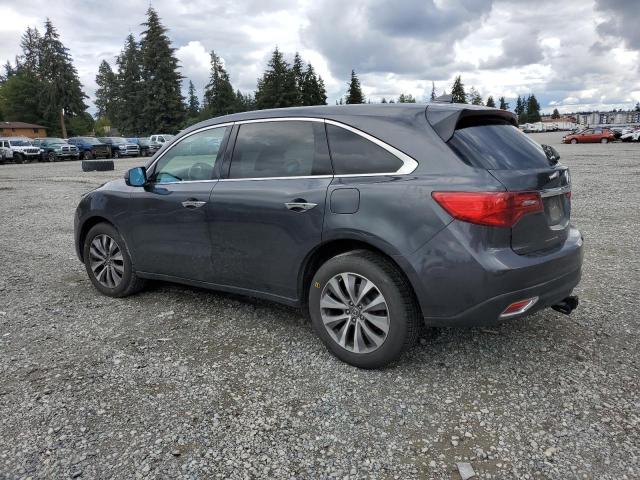 ACURA MDX TECHNO 2015 charcoal  gas 5FRYD4H49FB011593 photo #3