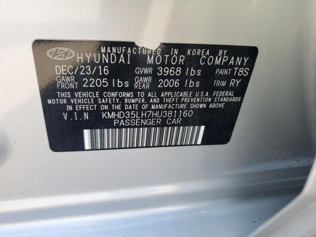 2017 HYUNDAI ELANTRA GT - KMHD35LH7HU381160