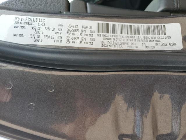 2020 JEEP GRAND CHER - 1C4RJEAG1LC203401