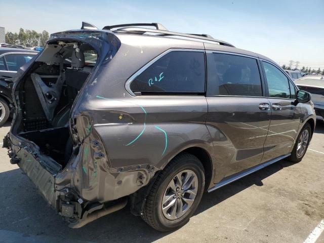 VIN 5TDYRKEC2MS002018 2021 Toyota Sienna, Xle no.3