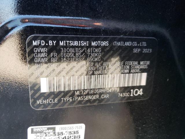 2024 MITSUBISHI MIRAGE G4 - ML32FUFJ6RHF04779