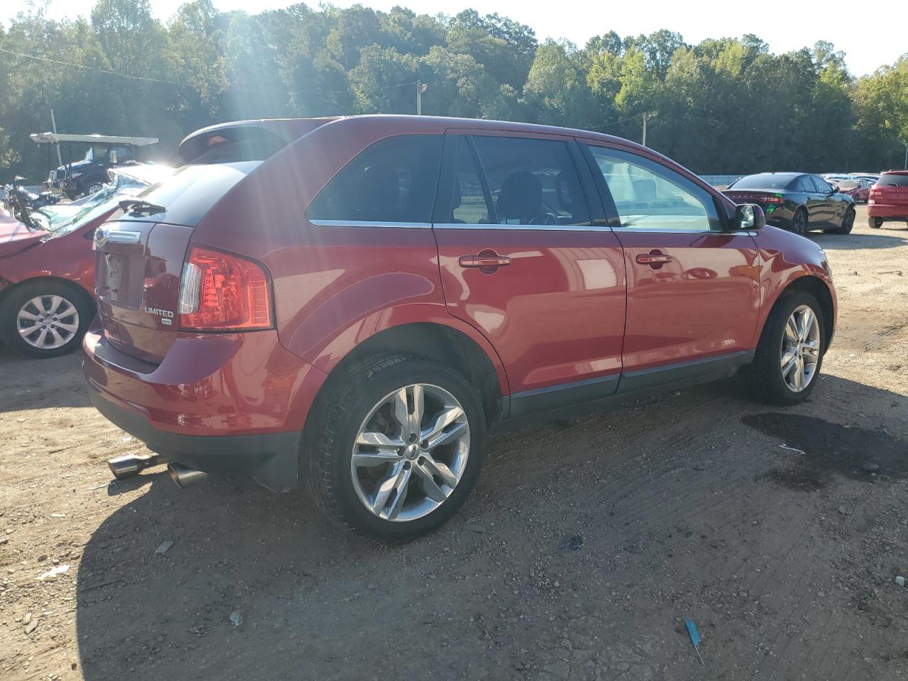 Lot #2886508970 2013 FORD EDGE LIMIT