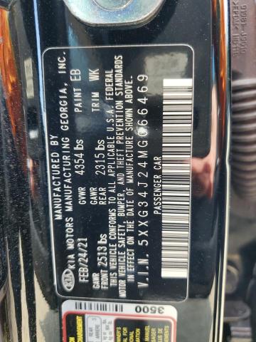 2021 KIA K5 EX - 5XXG34J24MG066469