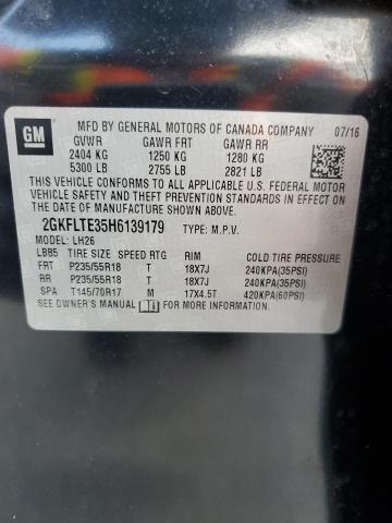 2017 GMC TERRAIN SL - 2GKFLTE35H6139179