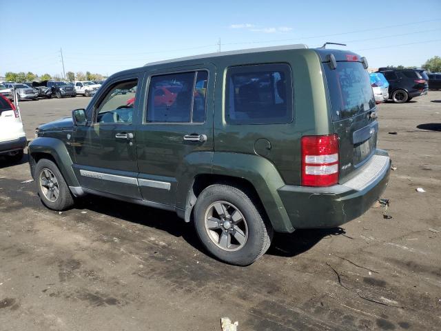 JEEP LIBERTY SP 2008 green 4dr spor gas 1J8GN28K18W271328 photo #3