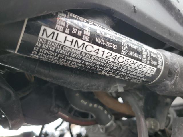 2012 HONDA CBR250 R MLHMC4124C5200576