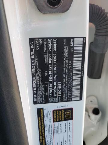 2021 MERCEDES-BENZ GLE 580 4M 4JGFB8GB6MA577265