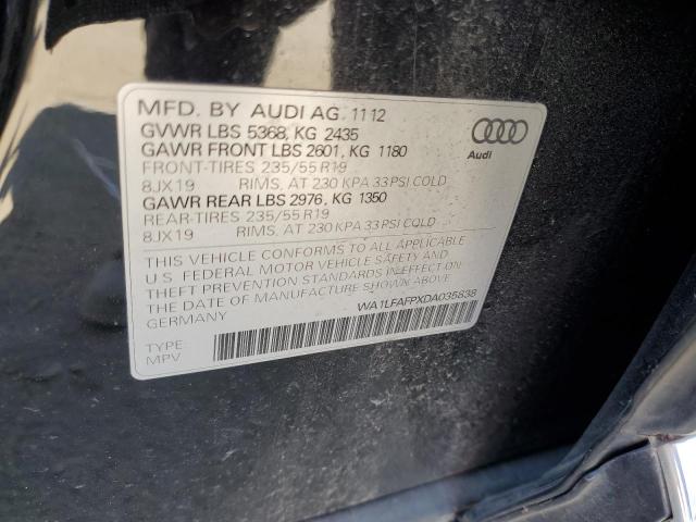 VIN WA1LFAFPXDA035838 2013 Audi Q5, Premium Plus no.13