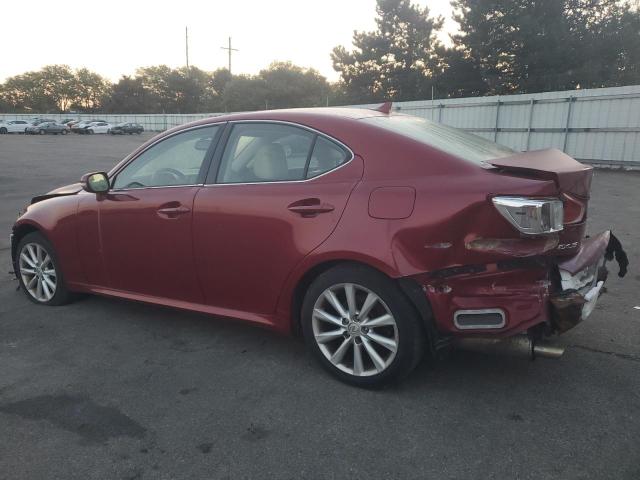 LEXUS IS 250 2010 red  gas JTHCF5C20A5044511 photo #3