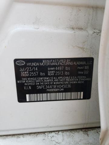 2015 HYUNDAI SONATA SPO - 5NPE34AF9FH045036