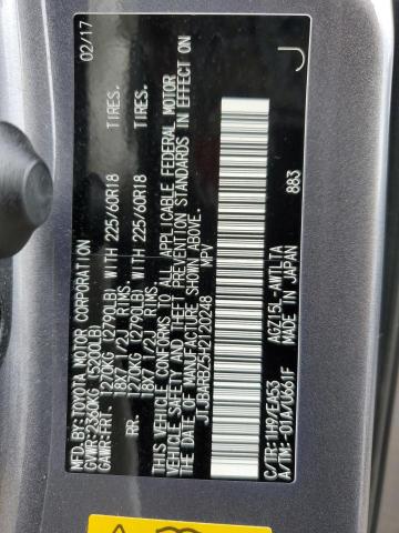 VIN JTJBARBZ5H2120248 2017 Lexus NX, 200T Base no.13