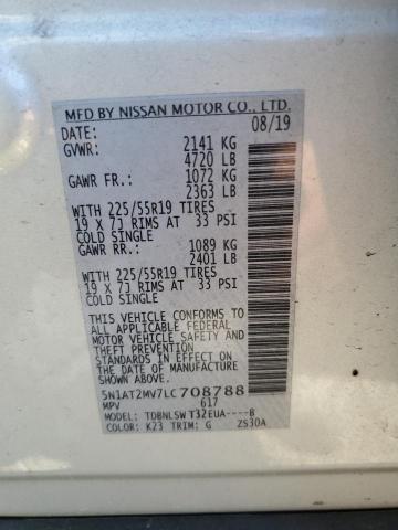 2020 NISSAN ROGUE S - 5N1AT2MV7LC708788
