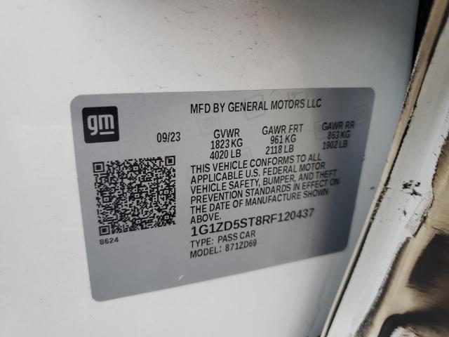 2024 CHEVROLET MALIBU LT - 1G1ZD5ST8RF120437