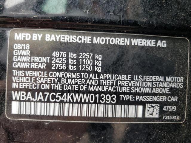 2019 BMW 530 XI - WBAJA7C54KWW01393