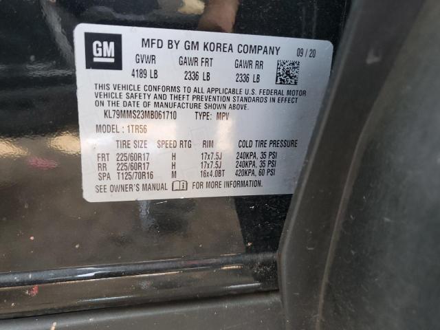 2021 CHEVROLET TRAILBLAZE - KL79MMS23MB061710