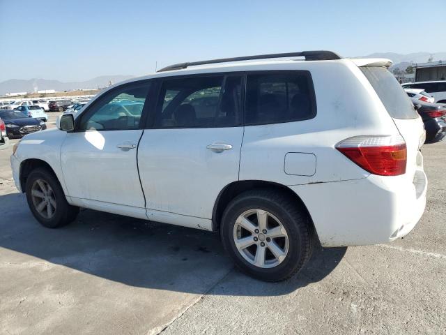 TOYOTA HIGHLANDER 2008 white  gas JTEDS41A582003711 photo #3