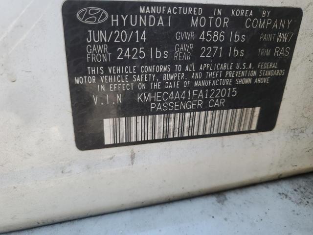 VIN KMHEC4A41FA122015 2015 Hyundai Sonata, Hybrid no.12