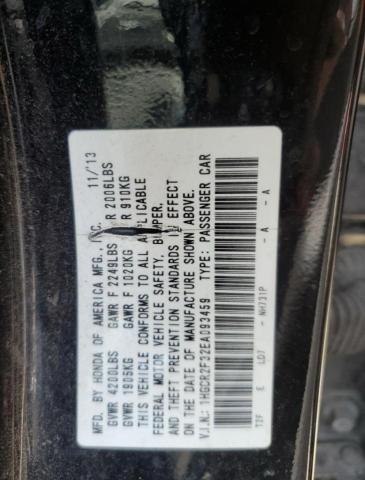 2014 HONDA ACCORD LX 1HGCR2F32EA093459  71680454