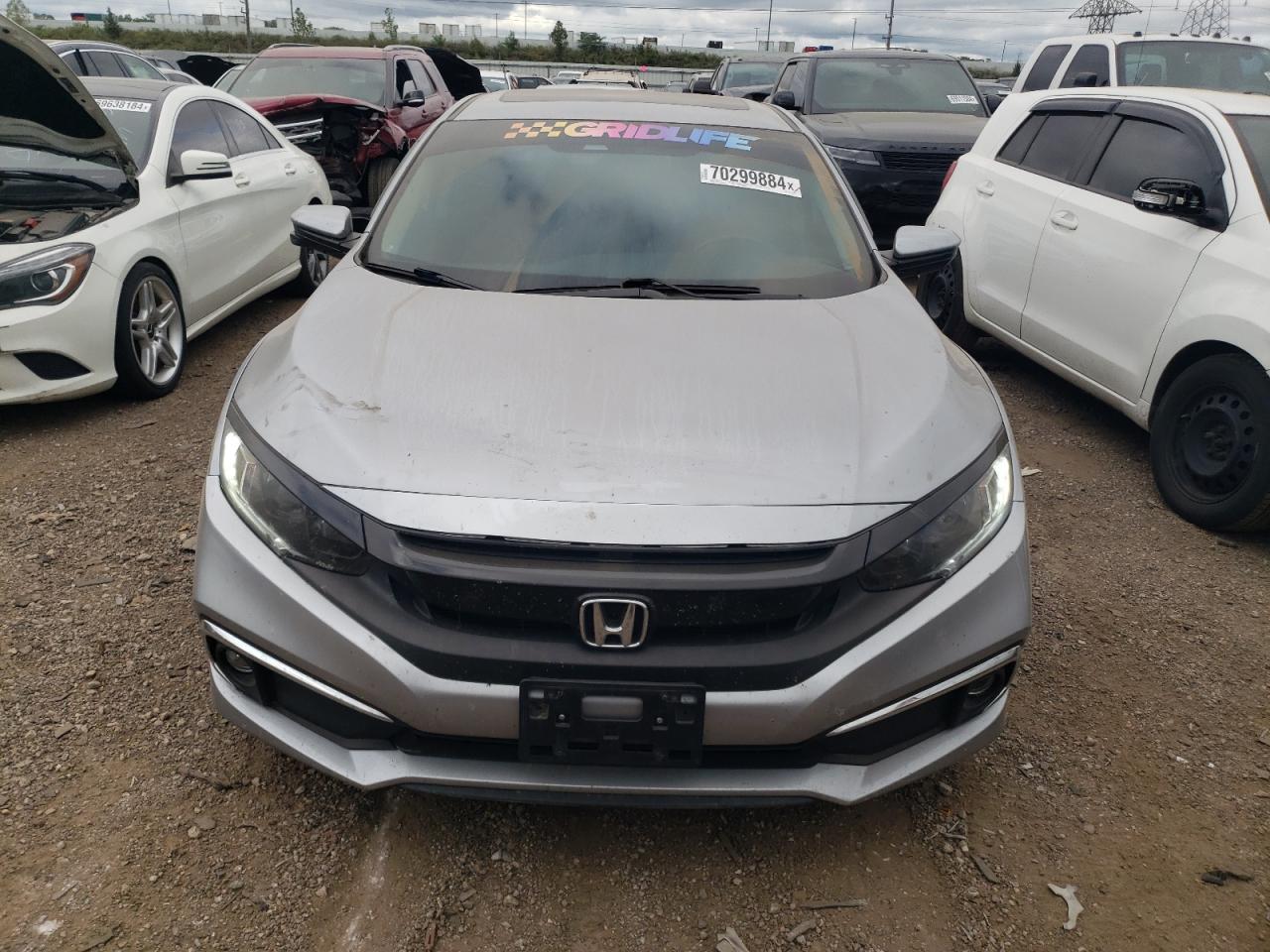 Lot #2940701312 2020 HONDA CIVIC EX