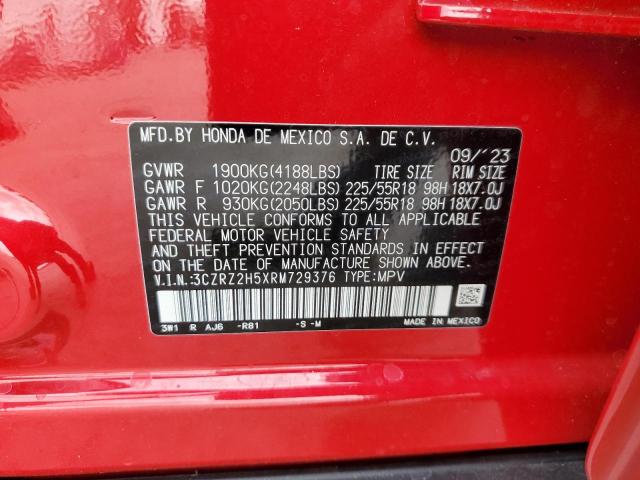 2024 HONDA HR-V SPORT - 3CZRZ2H5XRM729376