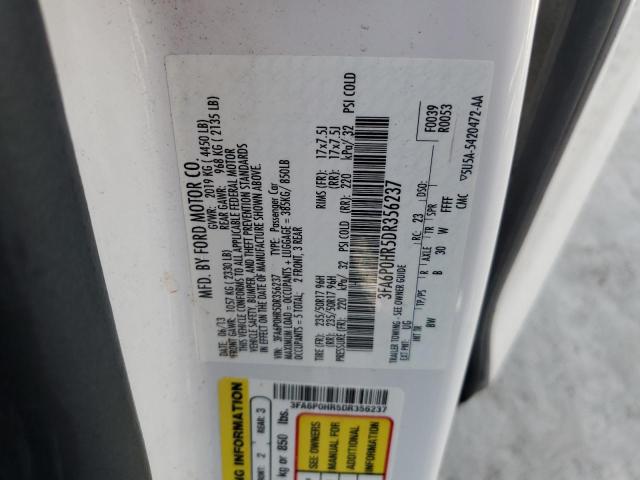 VIN 3FA6P0HR5DR356237 2013 Ford Fusion, SE no.12