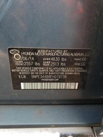 VIN 5NPE34AB8FH079739 2015 Hyundai Sonata, Sport no.12